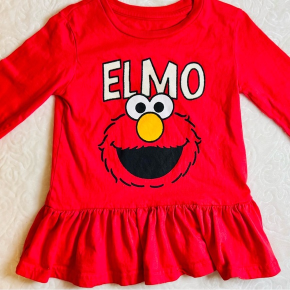 Elmo Kids Long Sleeve shirt (size 5) - Picture 2 of 6
